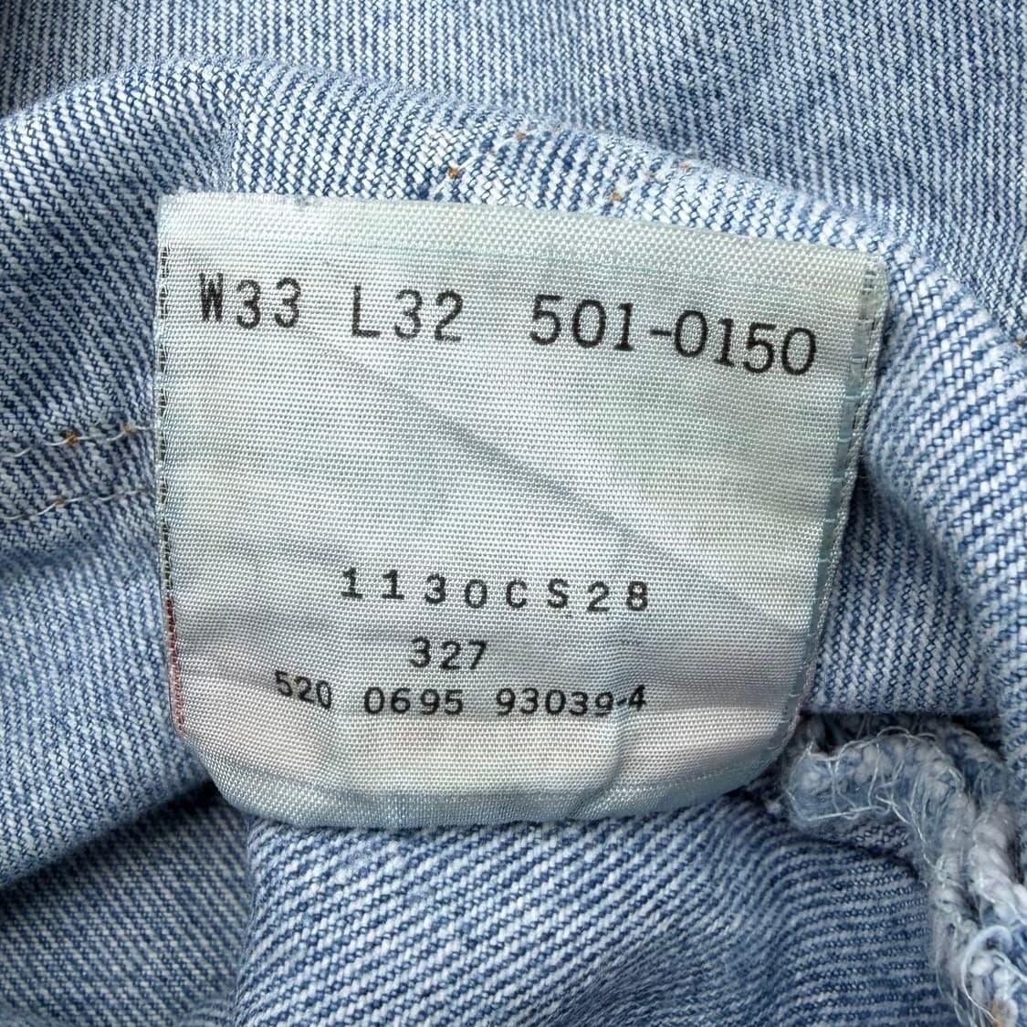 90s USA Vintage Levis 501 W33 L32 상품이미지10