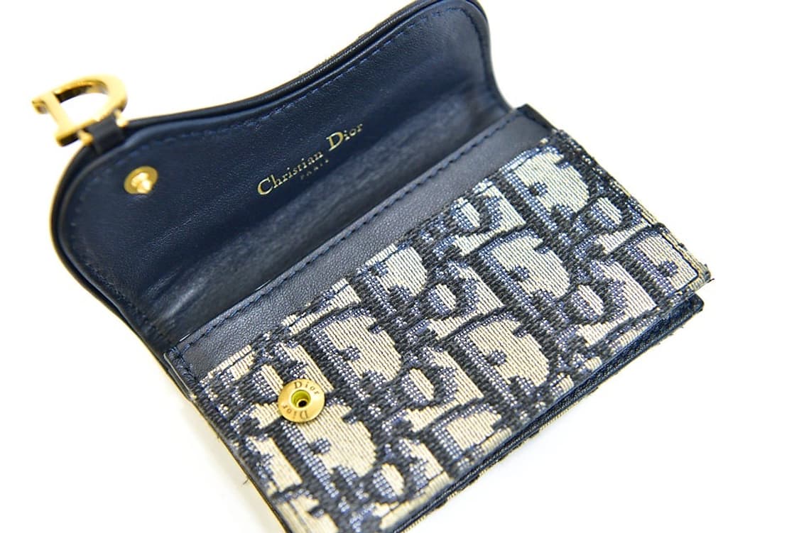 디올 오블리크 새들 카드지갑(정품) 상품이미지8