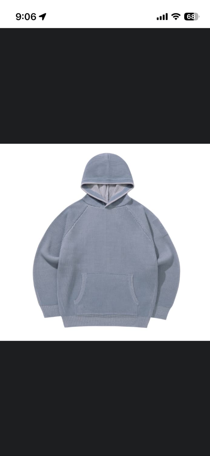 산산기어 23fw 니트 후드 3 상품이미지4
