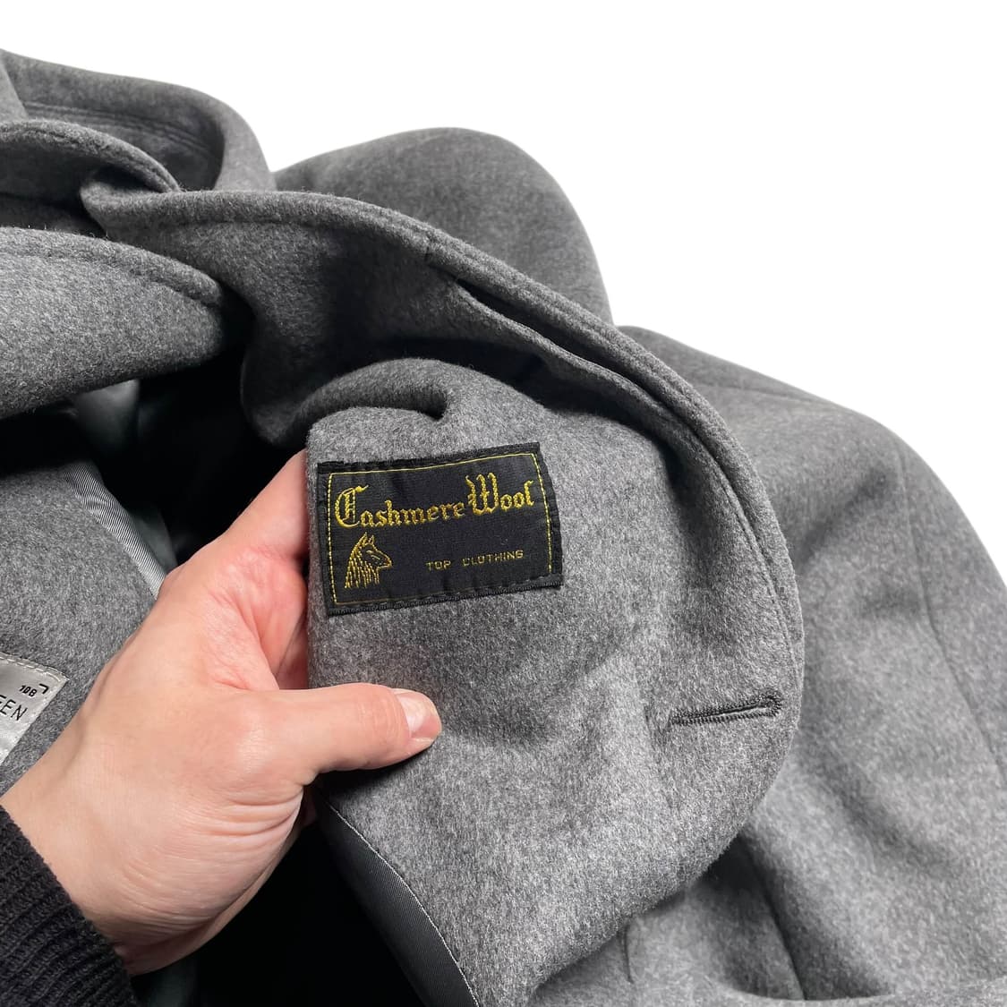 90's 알렉산더 맥퀸 울 캐시미어 코트 (italy)   상품이미지9