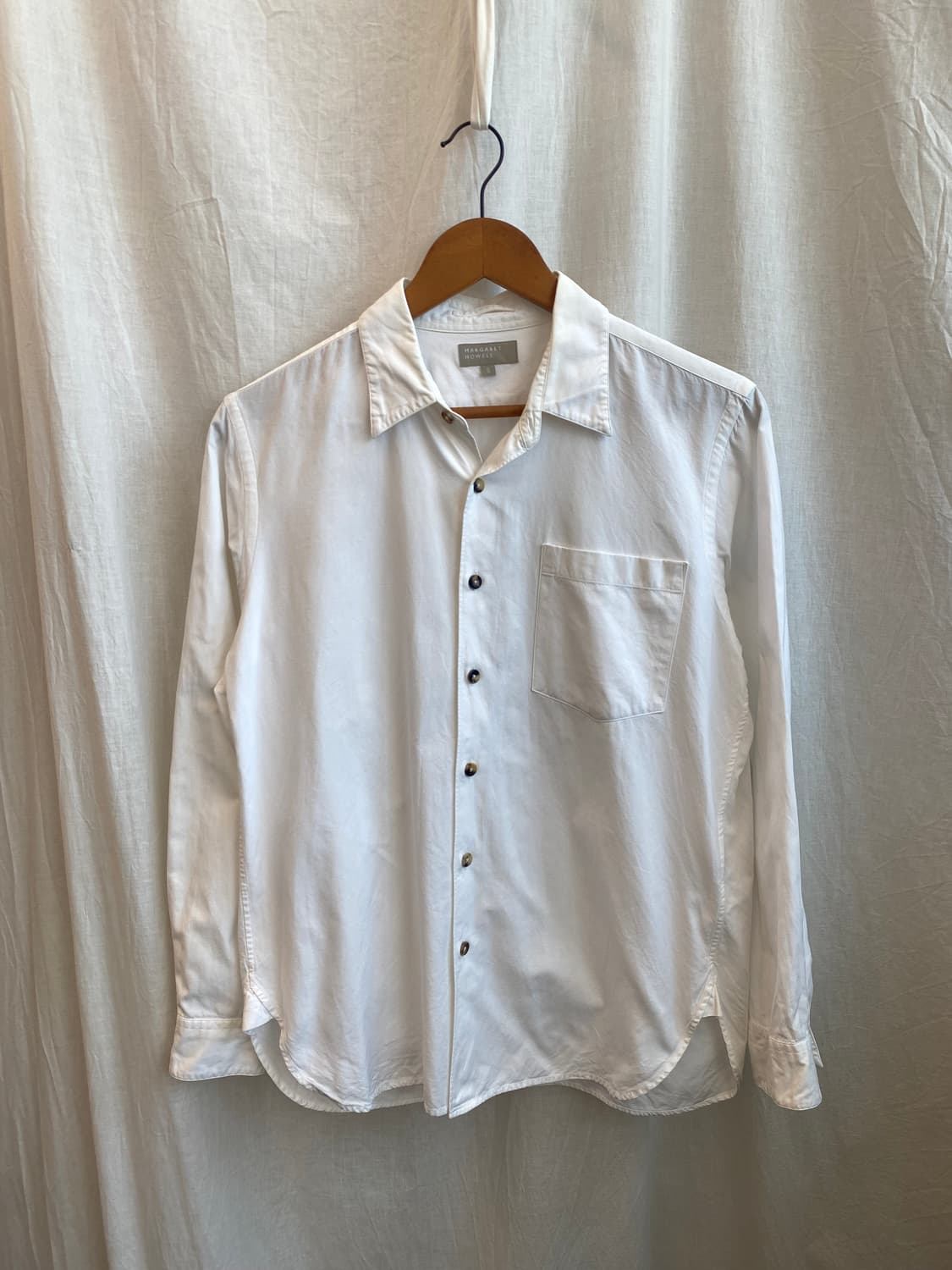 MARGARET HOWELL 화이트 셔츠(MEN S) 상품이미지1