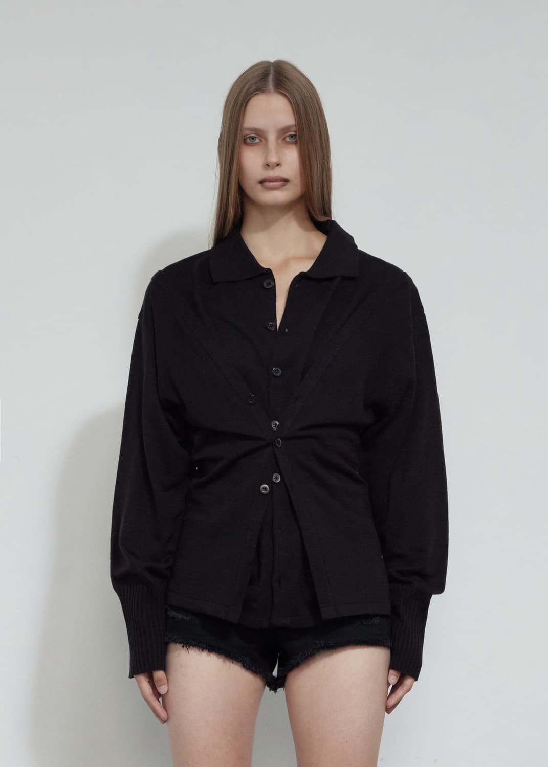 Bohemseo BUTTONED FIT CARDIGAN 상품이미지1