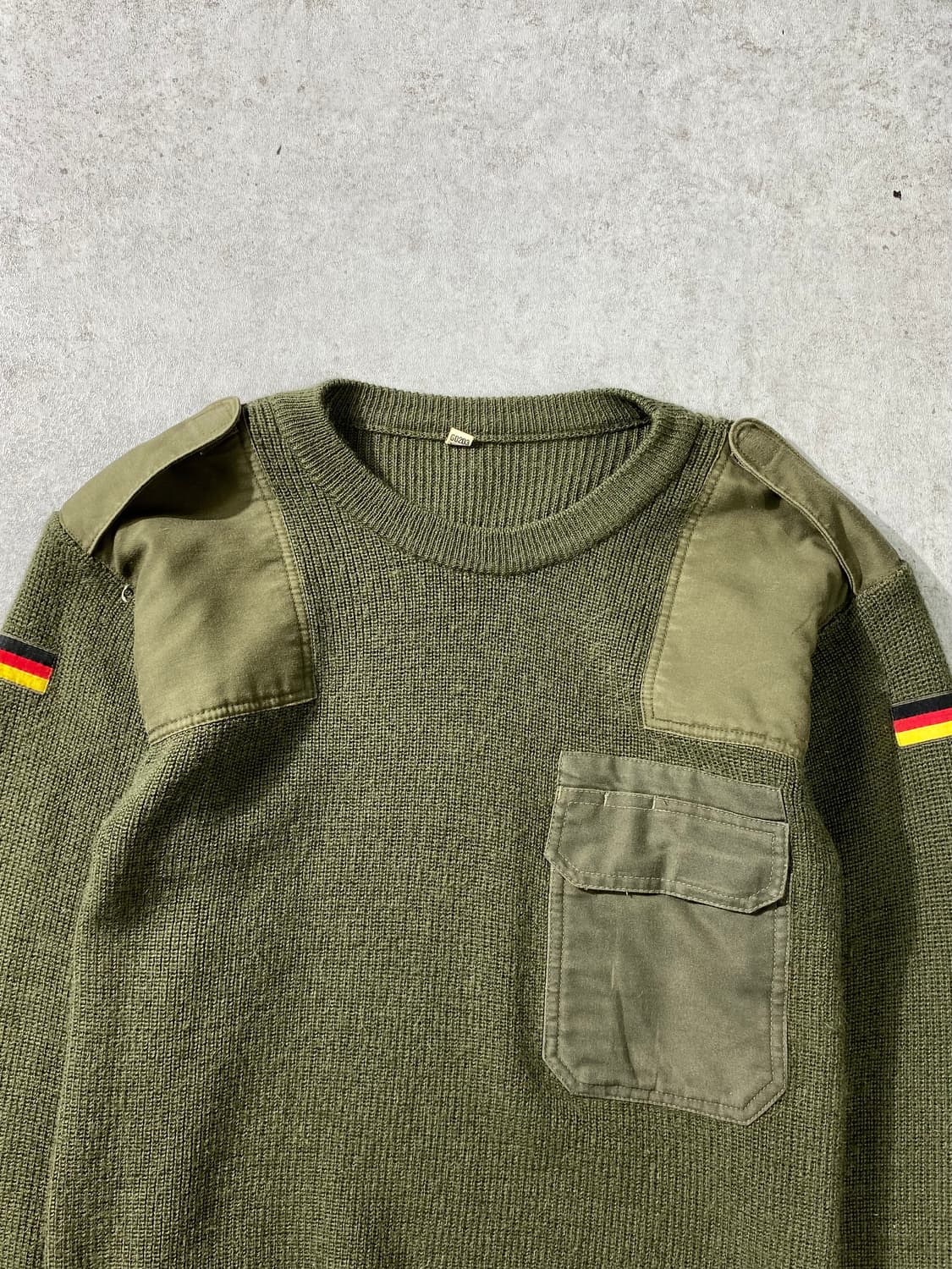 [46] Vintage 독일군 밀리터리 코만도 니트 상품이미지3