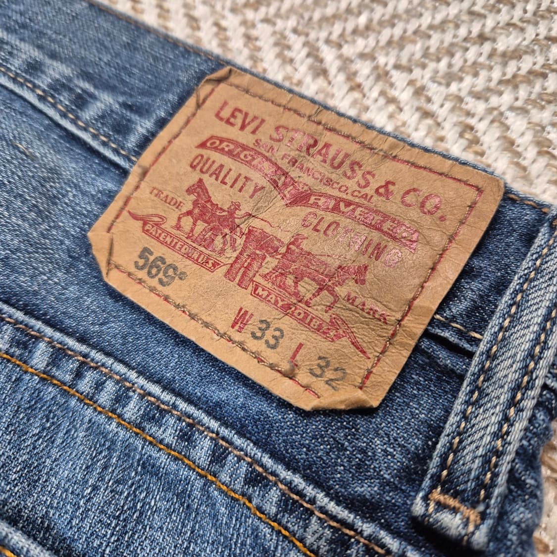 리바이스 569 33/32 ( p26 ) 상품이미지5