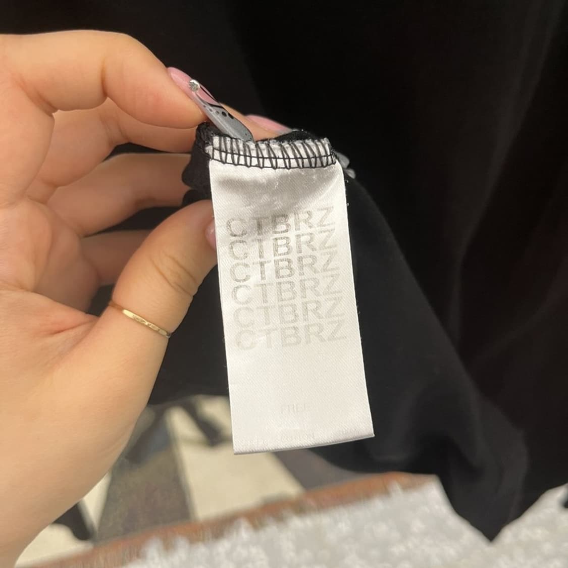 시티브리즈 빈티지 캐주얼 스트릿 레터링로고 롱슬리브 F C12571 상품이미지6