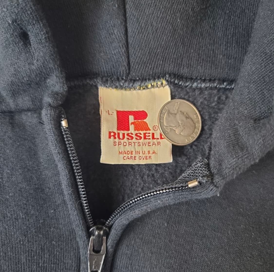 70s 러셀 애슬레틱 후드집업 상품이미지6