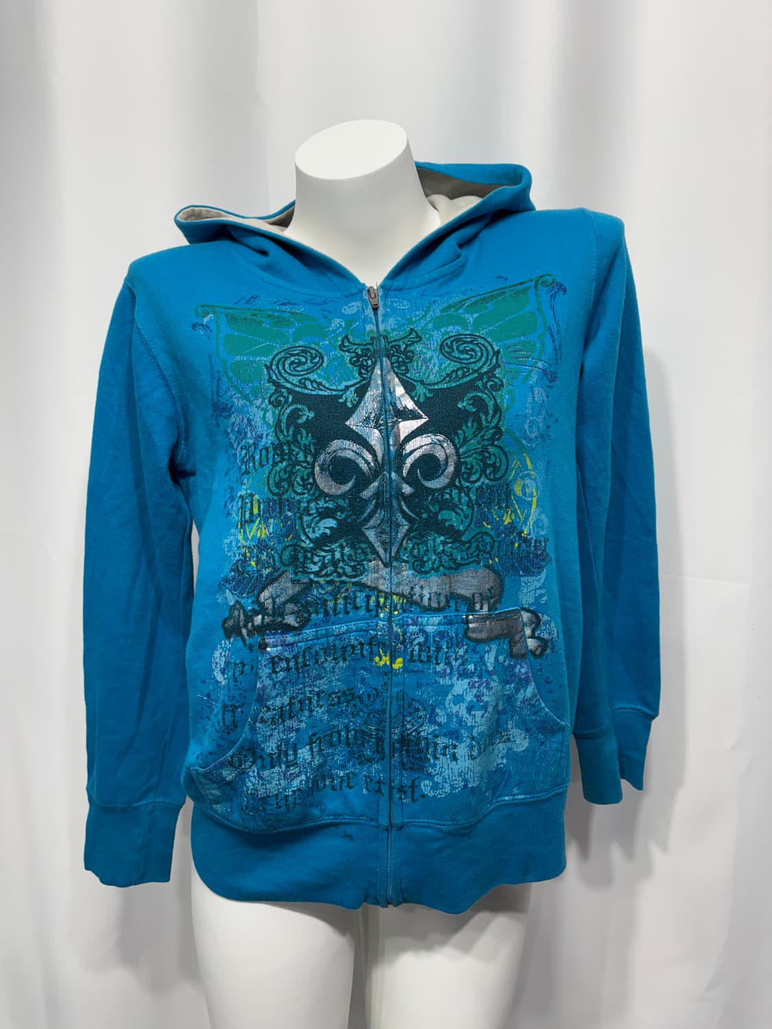 🎸블루 프린팅 후디🎸 상품이미지6