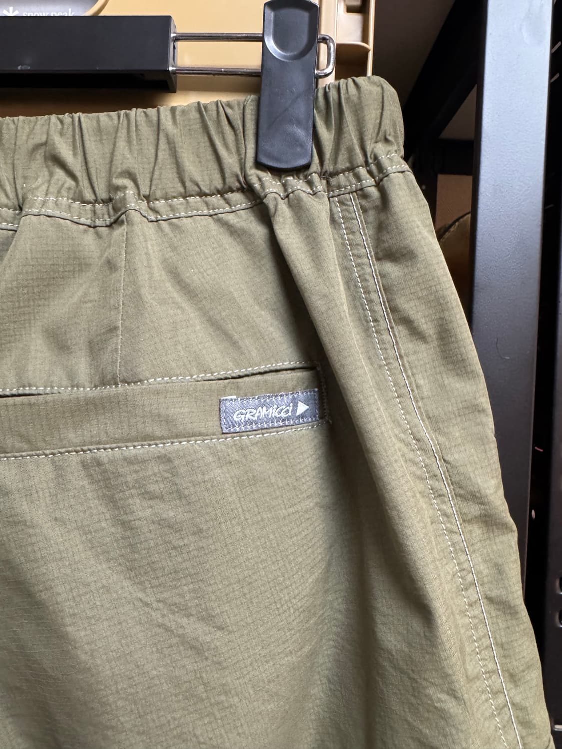 and wander 앤드원더 X 그라미치  밀리터리 와이드 팬츠 M 상품이미지7