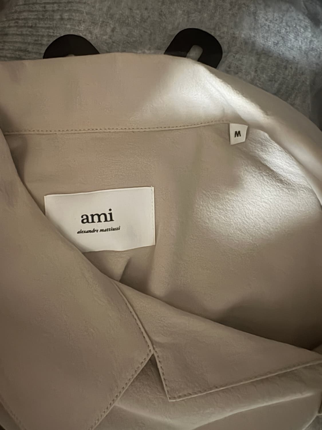 아미 베이지M 반팔셔츠 상품이미지5