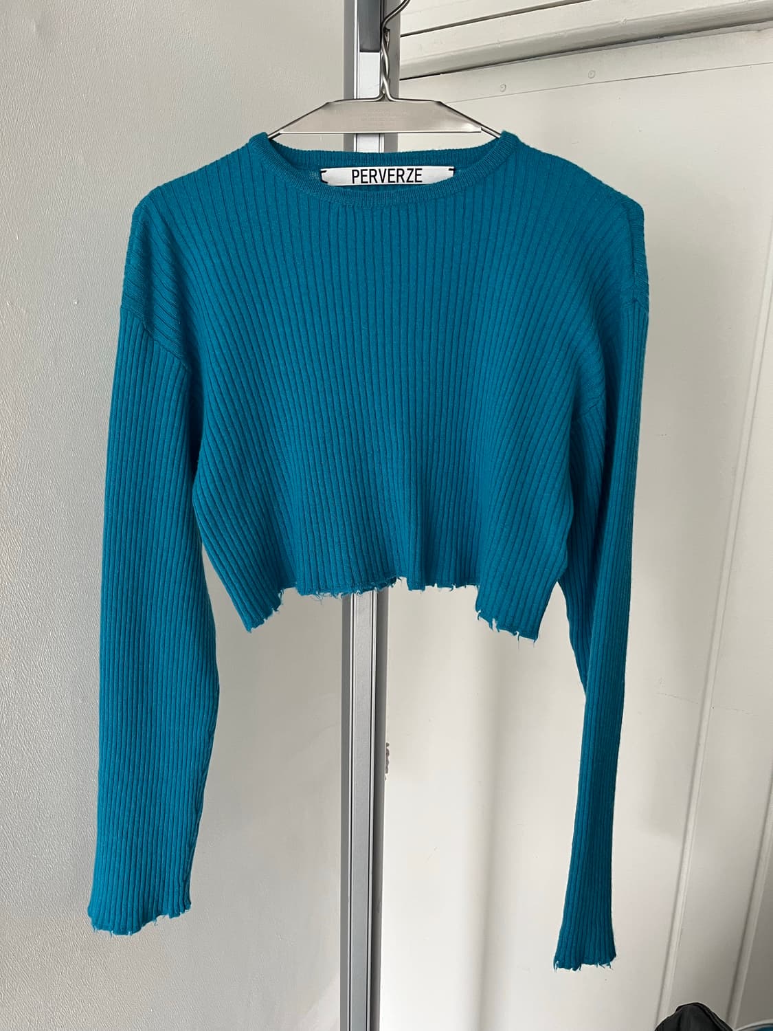 blue crop knit 상품이미지6