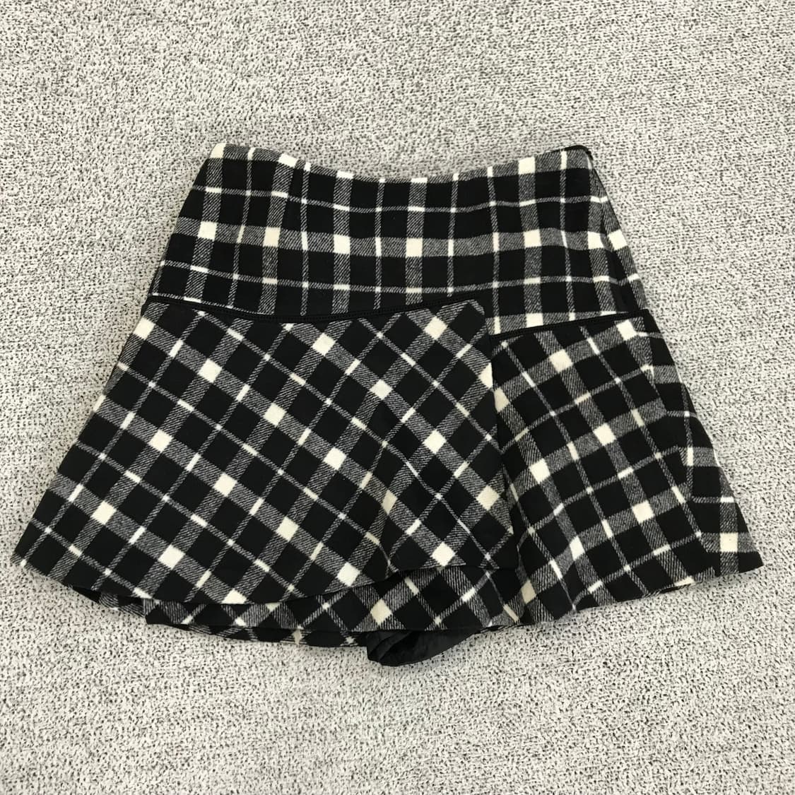체크 플리스 스커트 상품이미지3