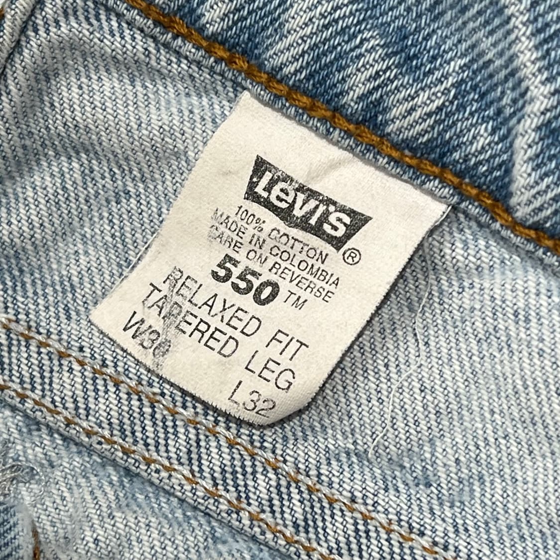 리바이스 550 오렌지탭 데님팬츠 s10122 상품이미지7