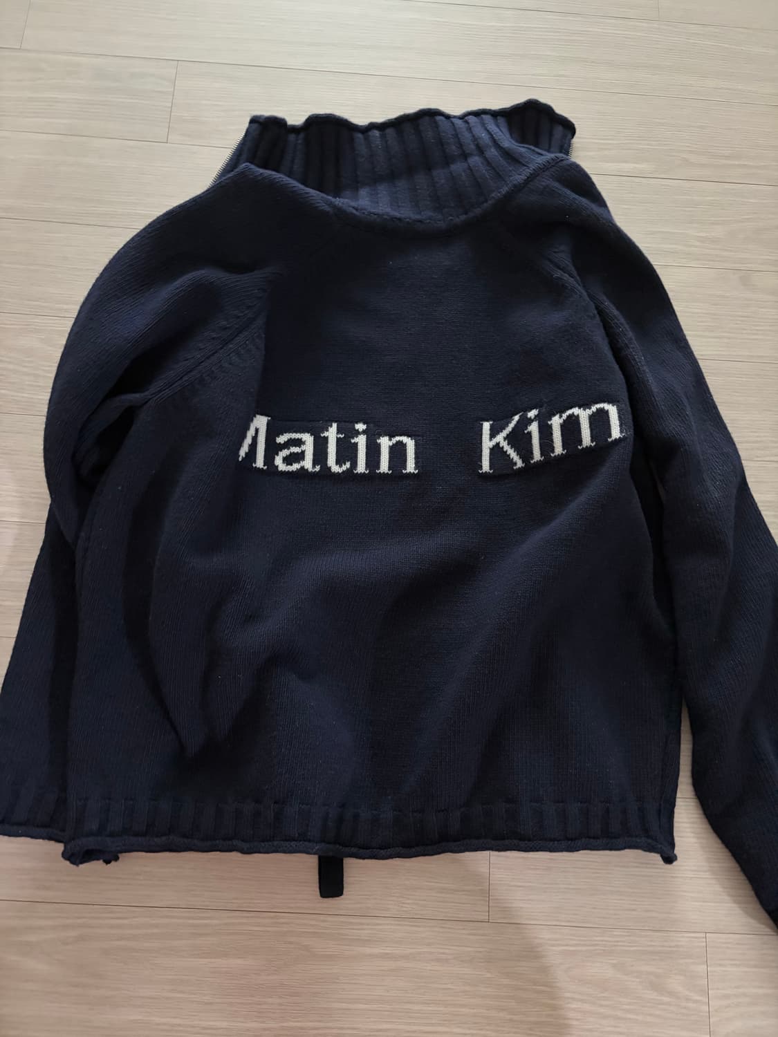 마뗑킴 니트집업 상품이미지5