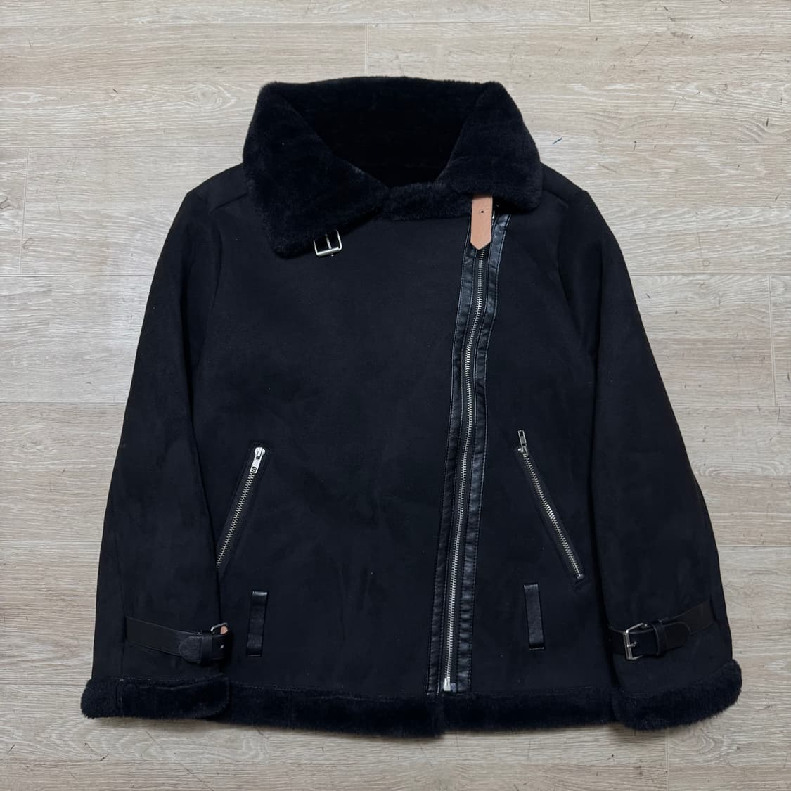 양털 무스탕 자켓 상품이미지1