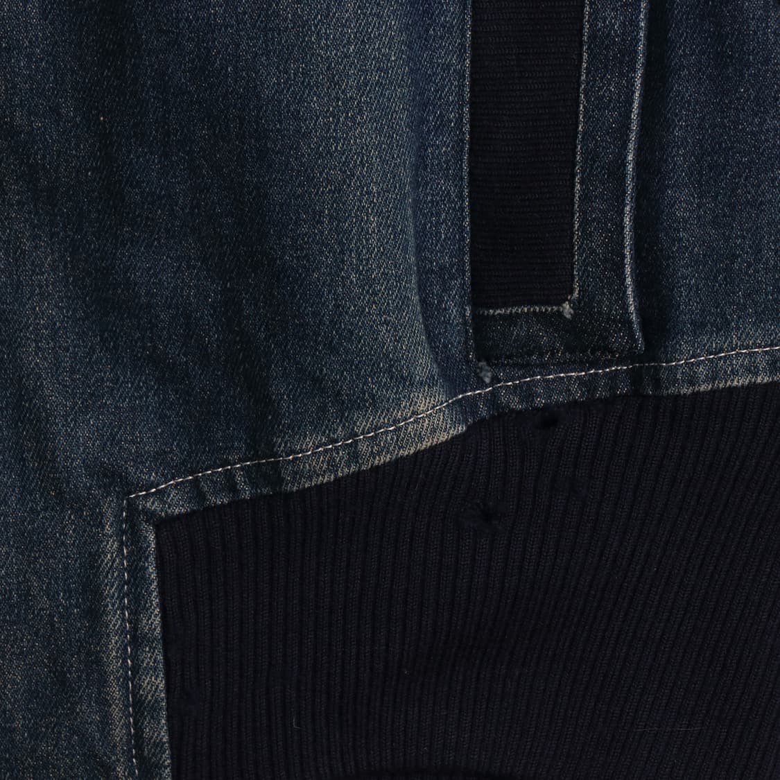 90's 준코시마다 크롭 봄버 데님자켓 A1705 상품이미지5