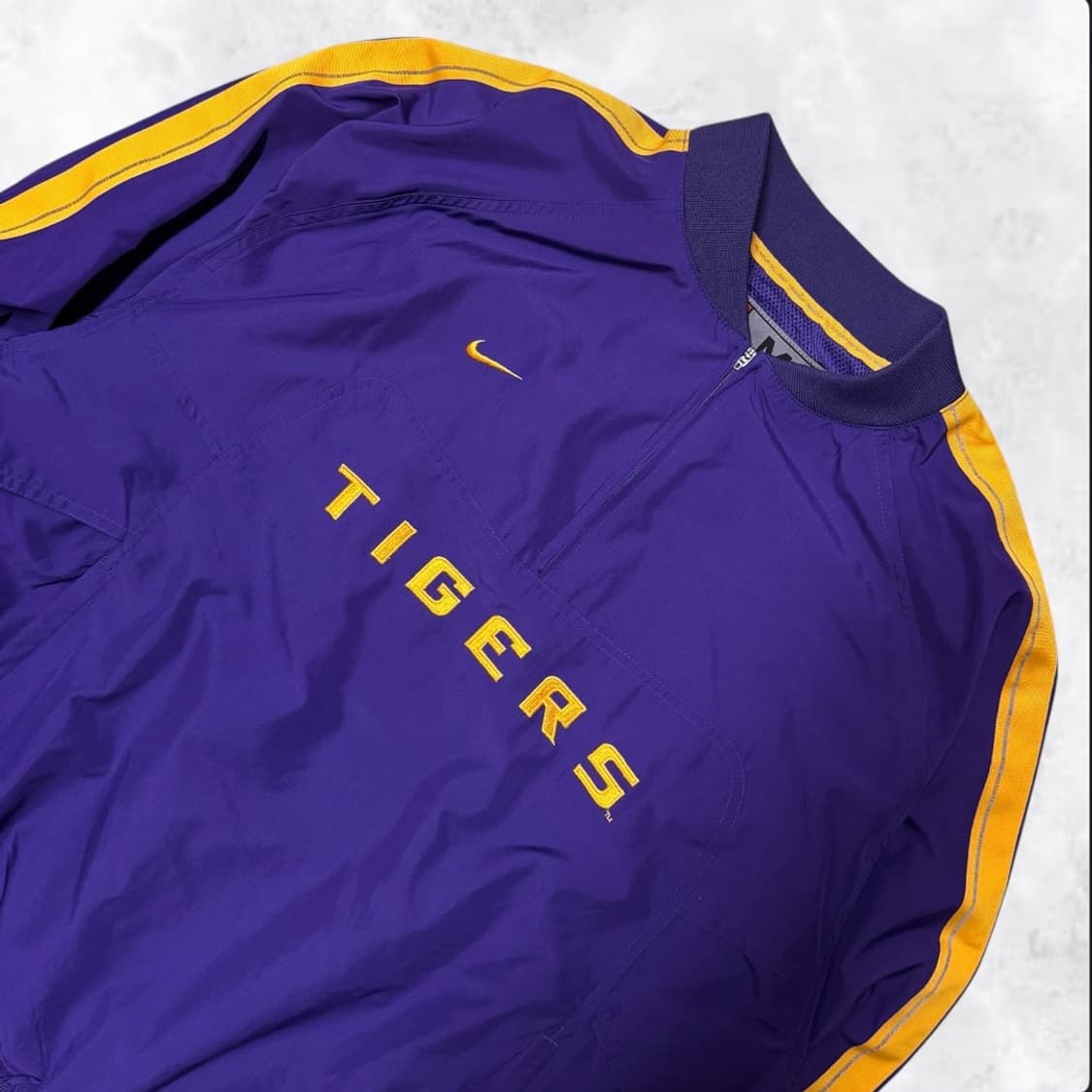 나이키 LSU 타이거즈 아노락 반집업 웜업 상품이미지3