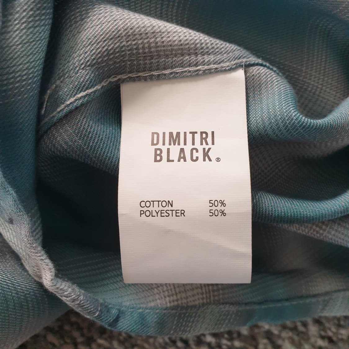 [무료배송] DIMITRI BLACK 체크 셔츠 상품이미지3