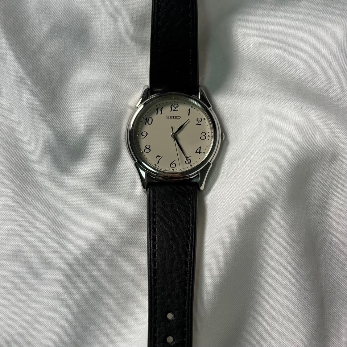 세이코 쿼츠 남성 빈티지 손목 시계 상품이미지3