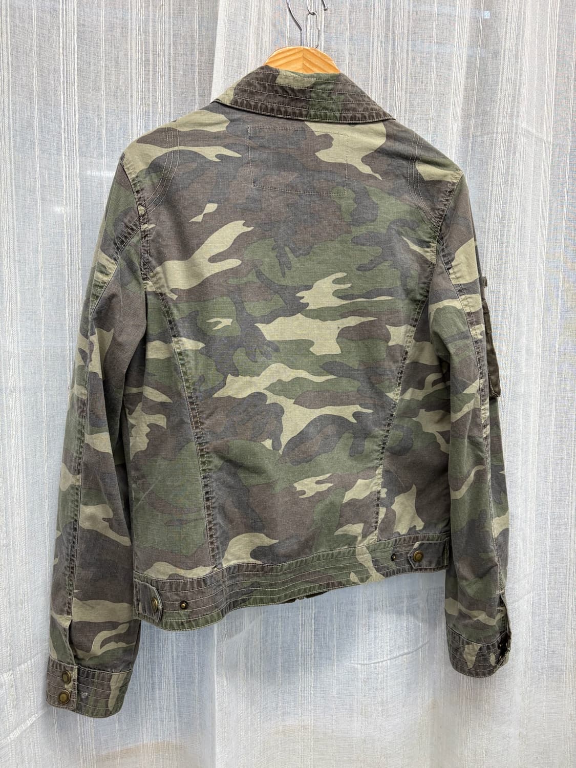 에드윈 카모 밀리터리 패치 자켓 EDWIN 상품이미지8