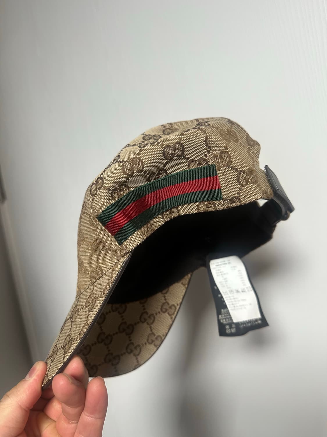 구찌 캔버스 볼캡 L 백화점판 상품이미지3