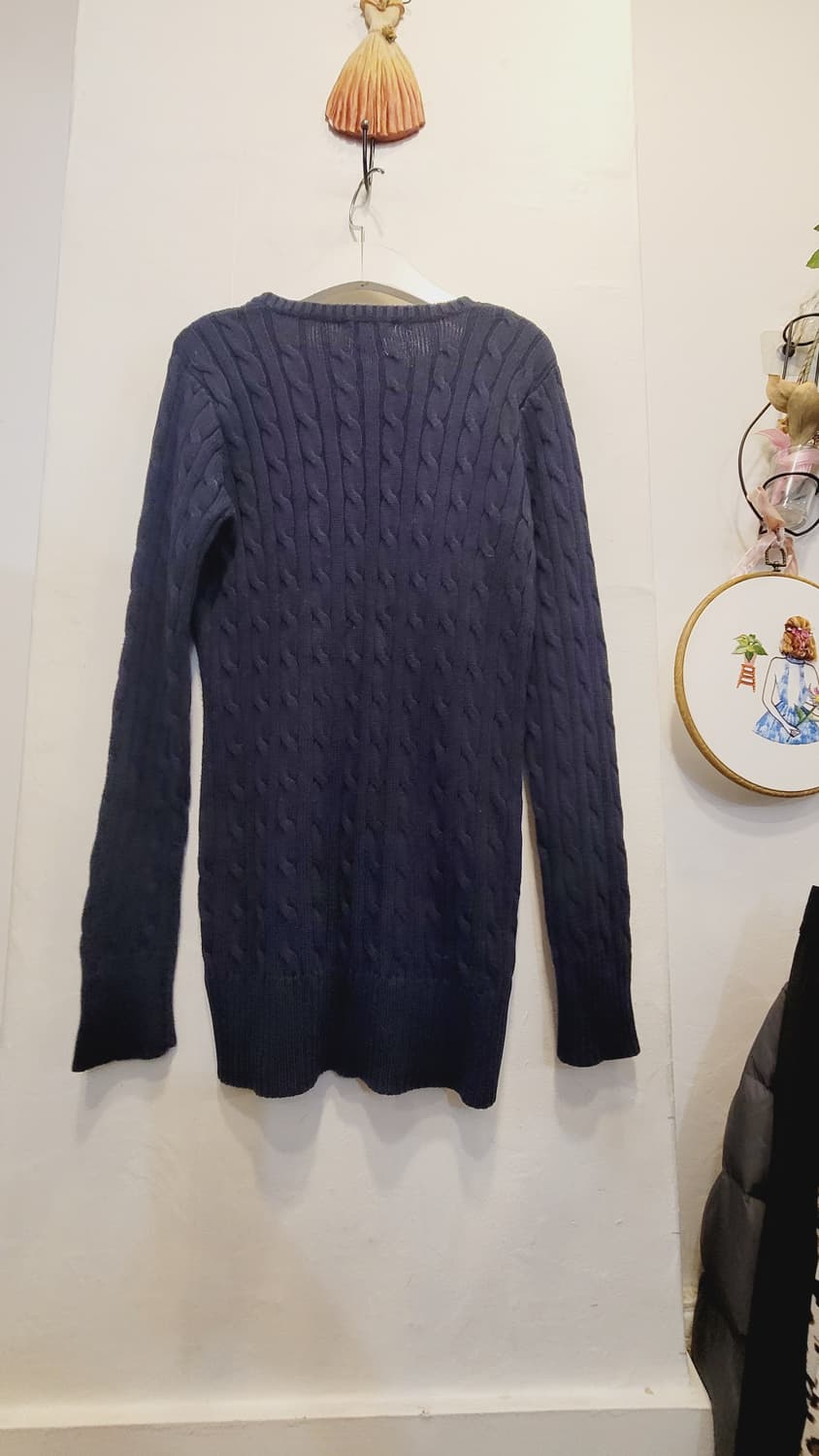 폴로 랄프로렌 네이비 브이넥 니트 상품이미지1