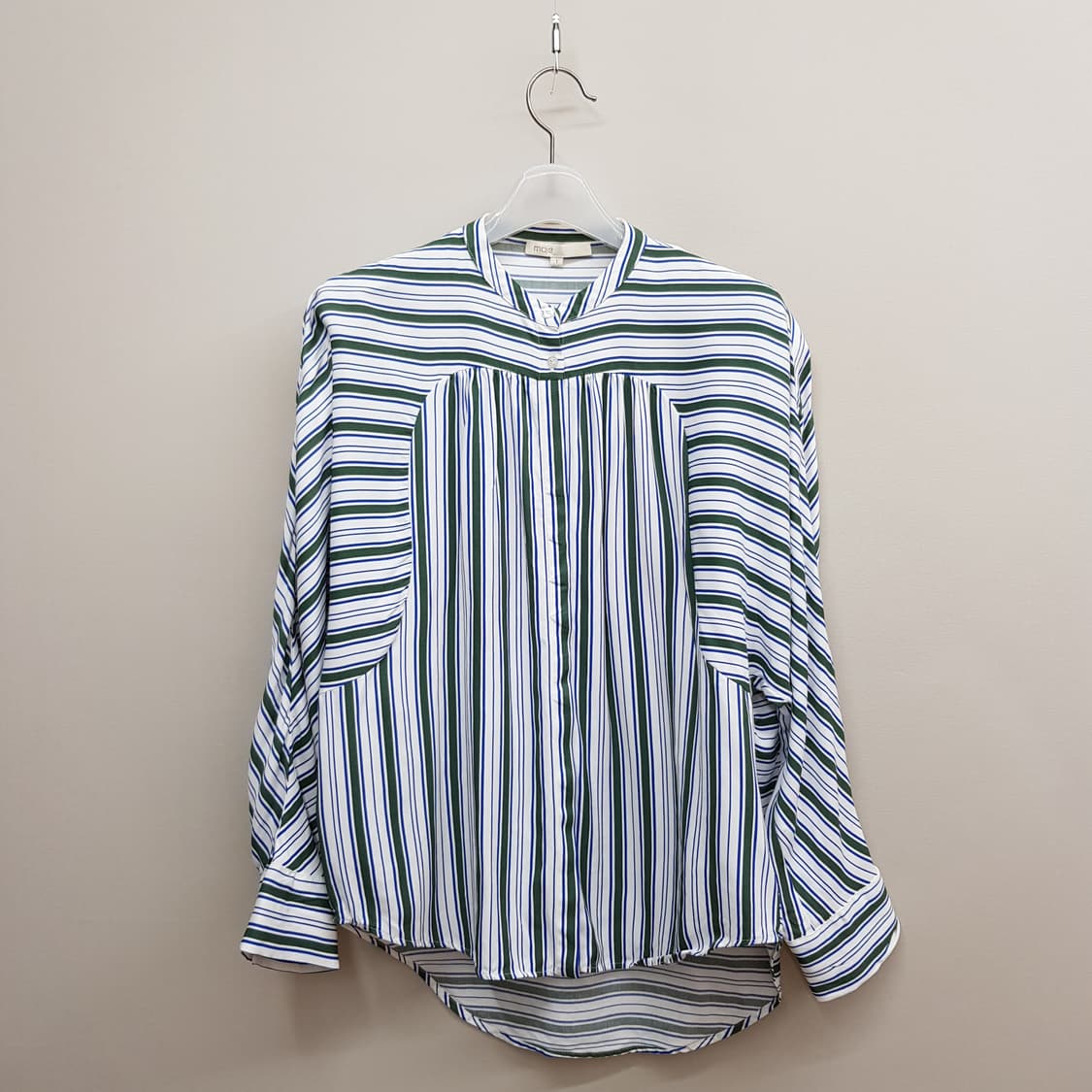 마쥬 스트라이프 루즈핏 셔츠블라우스 1사이즈 상품이미지1