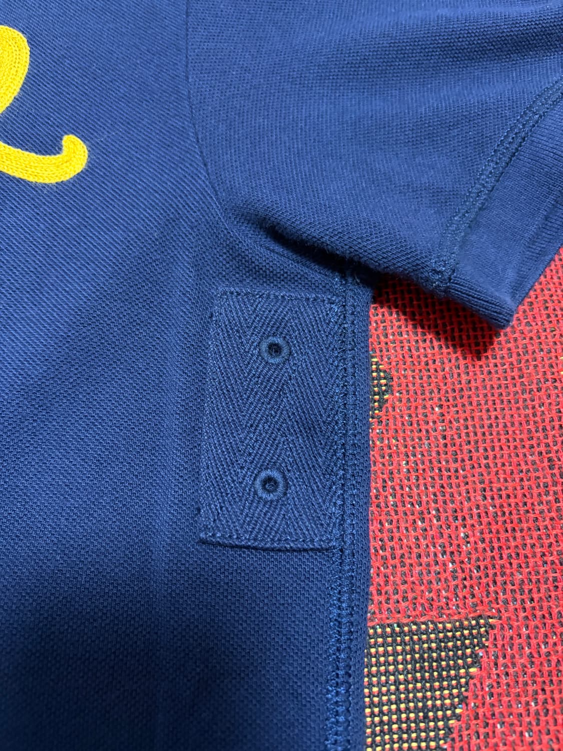 95) 폴로 랄프로렌 빅로고 카라티 네이비 상품이미지3