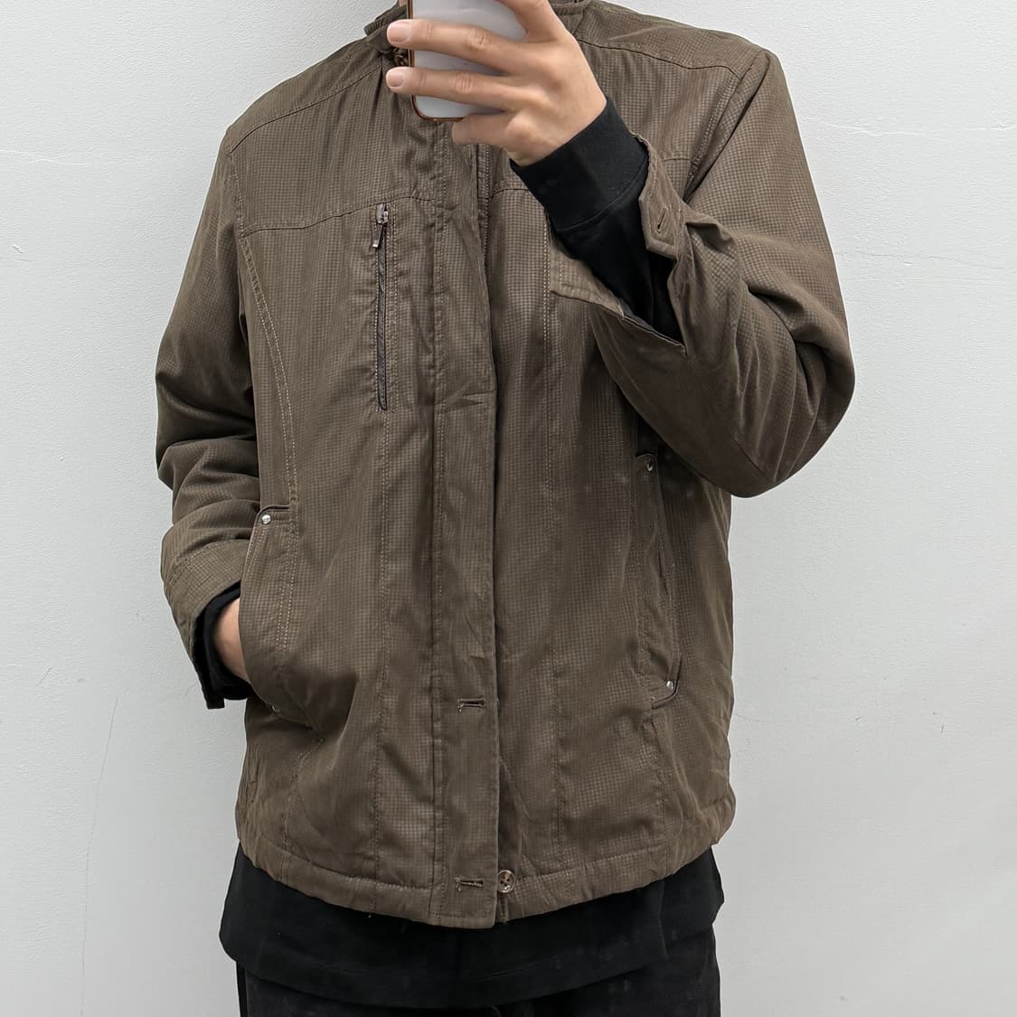 comfort 브라운 남성 자켓 상품이미지2