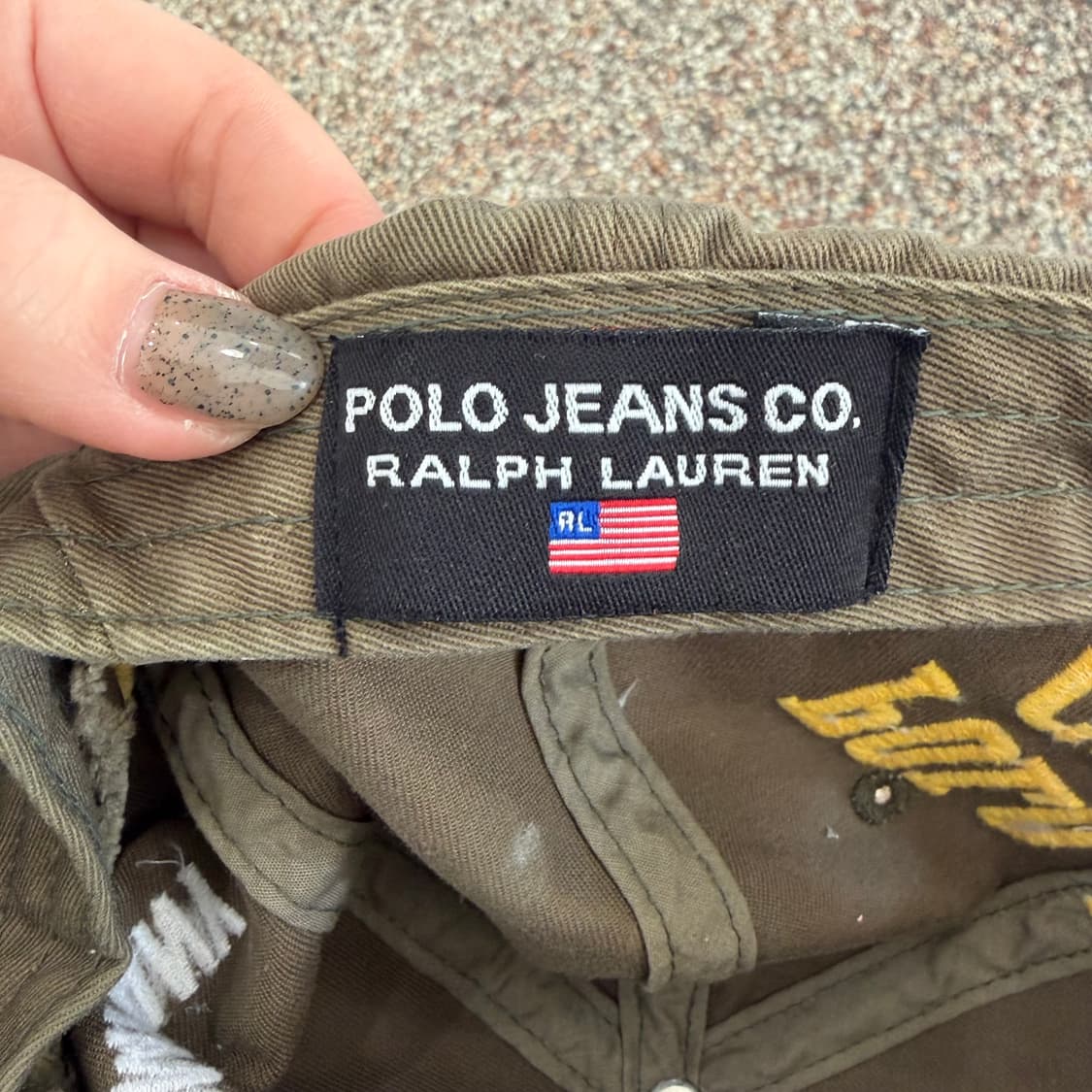 168. 폴로진스 데미지 볼캡 모자 상품이미지3