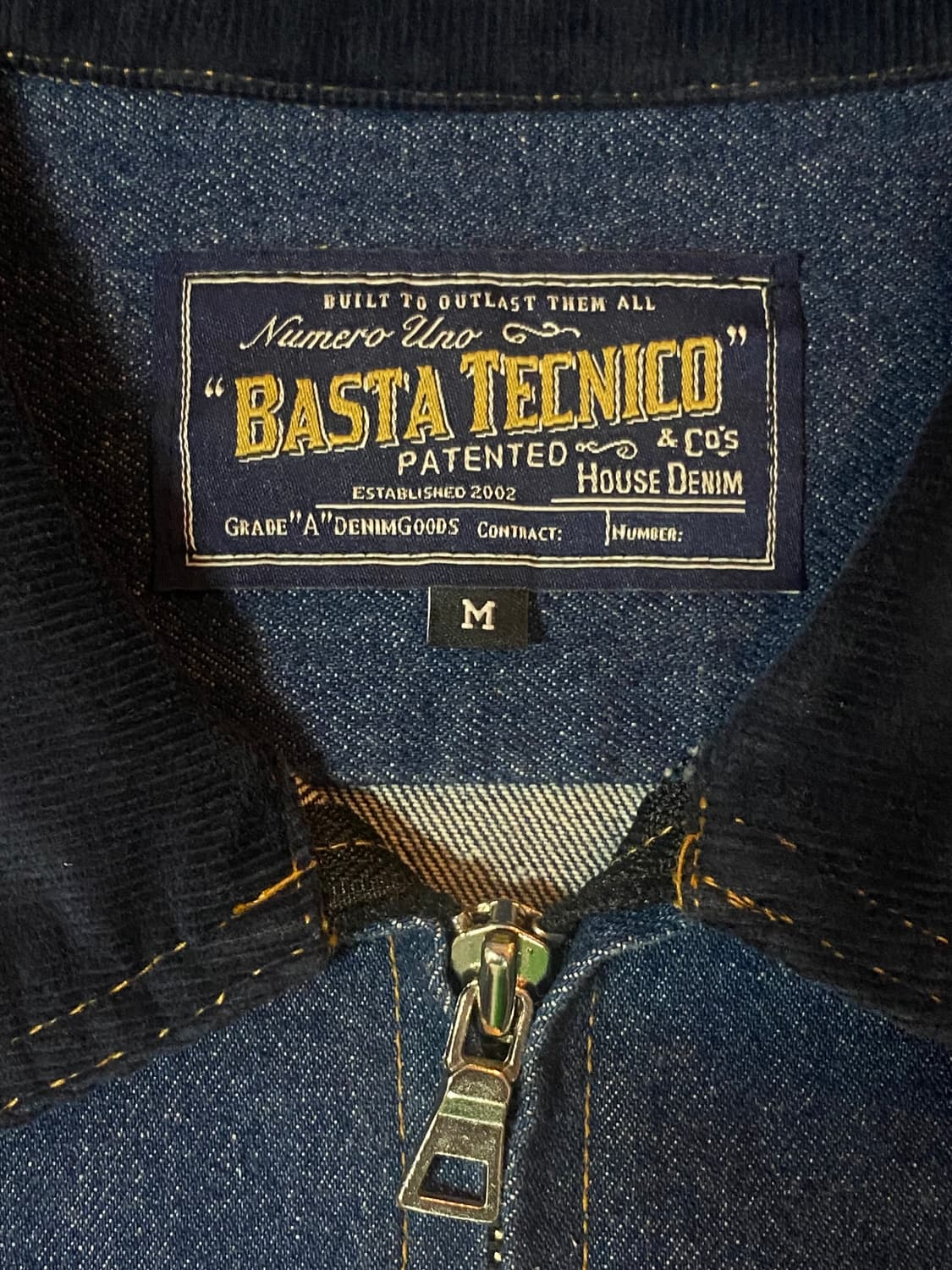 BastaTechnico 바스타테크니코 데님 자켓 M 상품이미지4