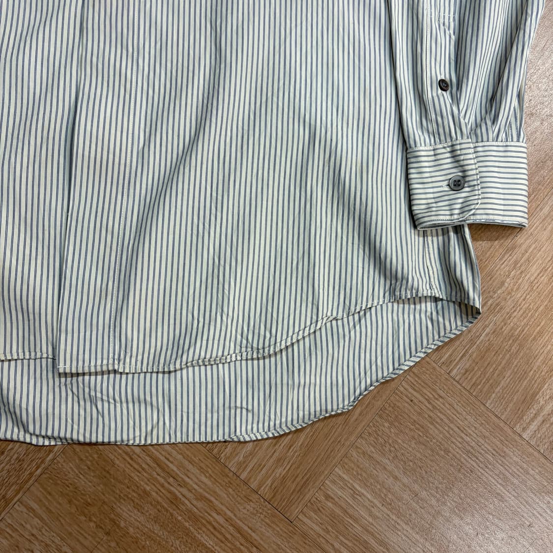 장폴고티에 옴므 오브제 파란색 스트라이프 셔츠 상품이미지7