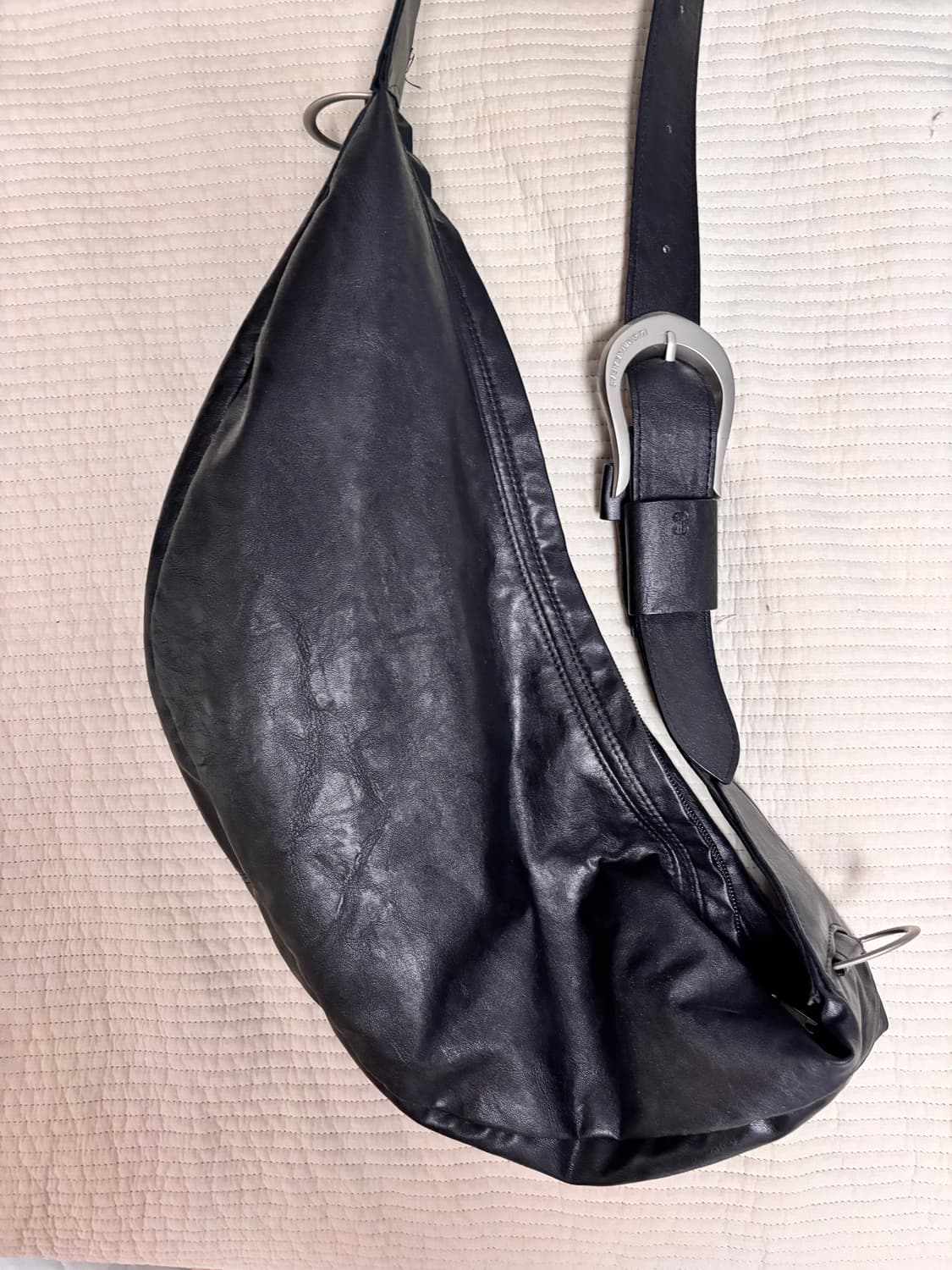 이우가마카라스 레더 숄더백 상품이미지5