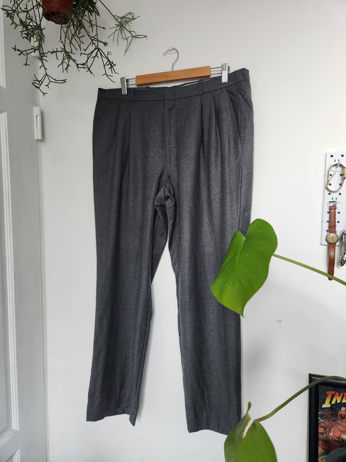 90s 무어스 퓨어 울 슬랙스(CANADAmade) 상품이미지1