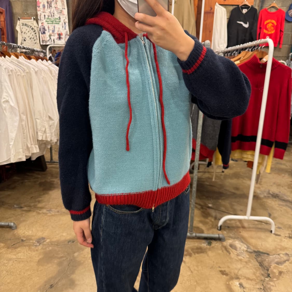 니트 후드 집업(kold_8317) 상품이미지1