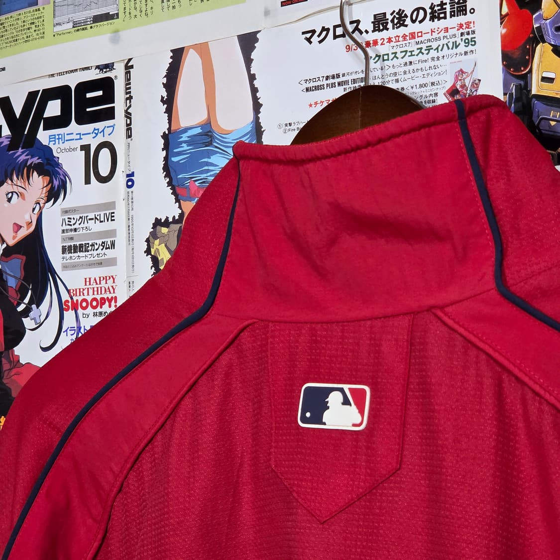 마제스틱 레드삭스 베이스볼 기모 바시티 점퍼 상품이미지6