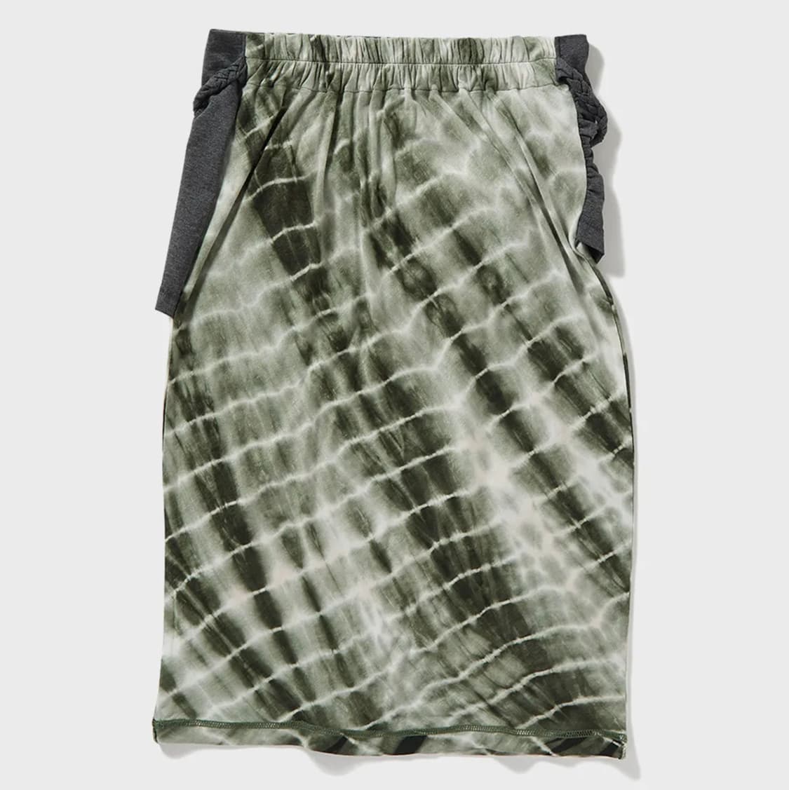 퍼버즈 Braid Belt Layered Skirt (Green) 상품이미지6
