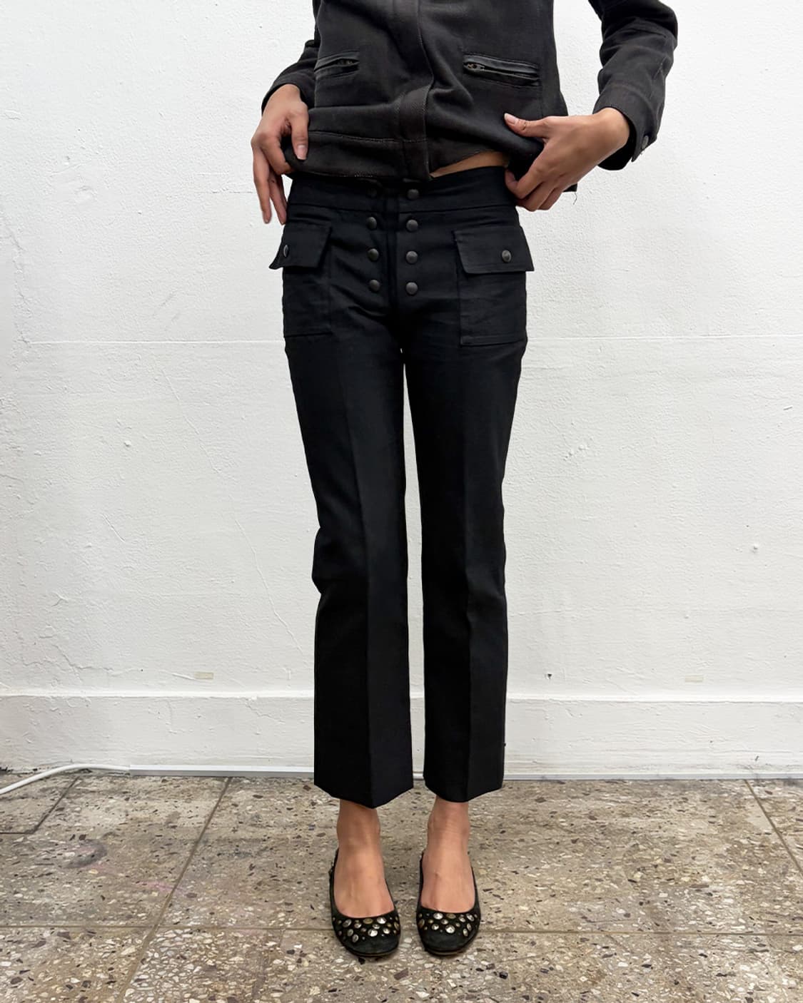 끌로에 by 피비 파일로 2006S/S 버튼 디테일 트라우저 상품이미지1