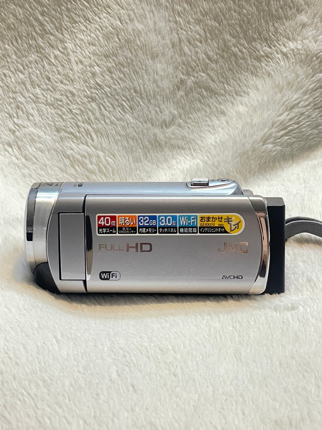 S급) JVC GZ-EX270 빈티지 디카 캠코더 실버 상품이미지3