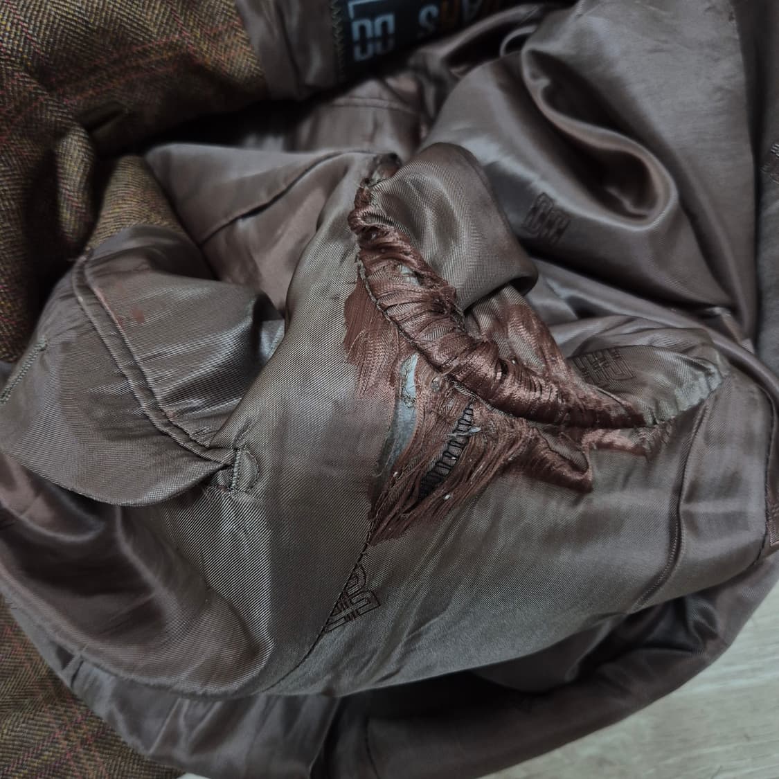 닥스 런던 모직 싱글 블레이저 정장자켓 97-85-170 상품이미지5