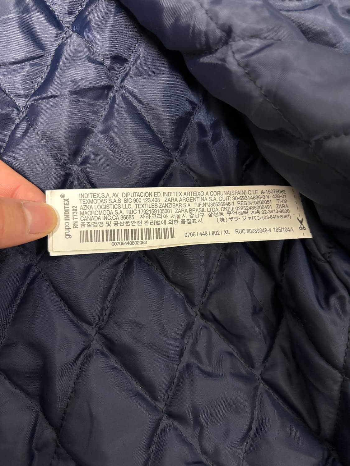 자라 코듀로이 자켓 상품이미지3