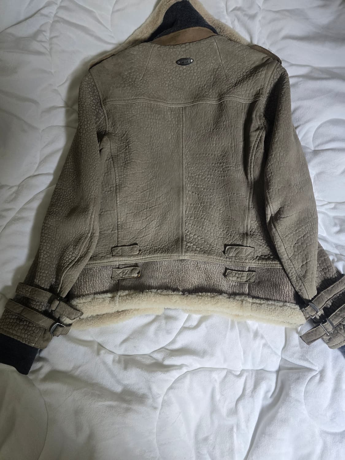 저스트 까발리(Just Cavalli) 리얼 쉐어링 무스탕자켓 (50) 상품이미지4