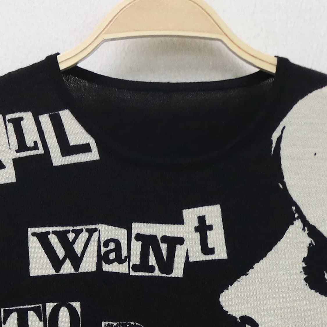 Y2k 울 혼방 니트 62553 상품이미지3