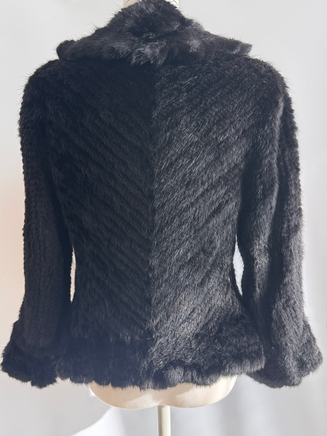 고스펑크 나나깔 블랙퍼자켓 밍크코트 리얼퍼자켓  상품이미지3