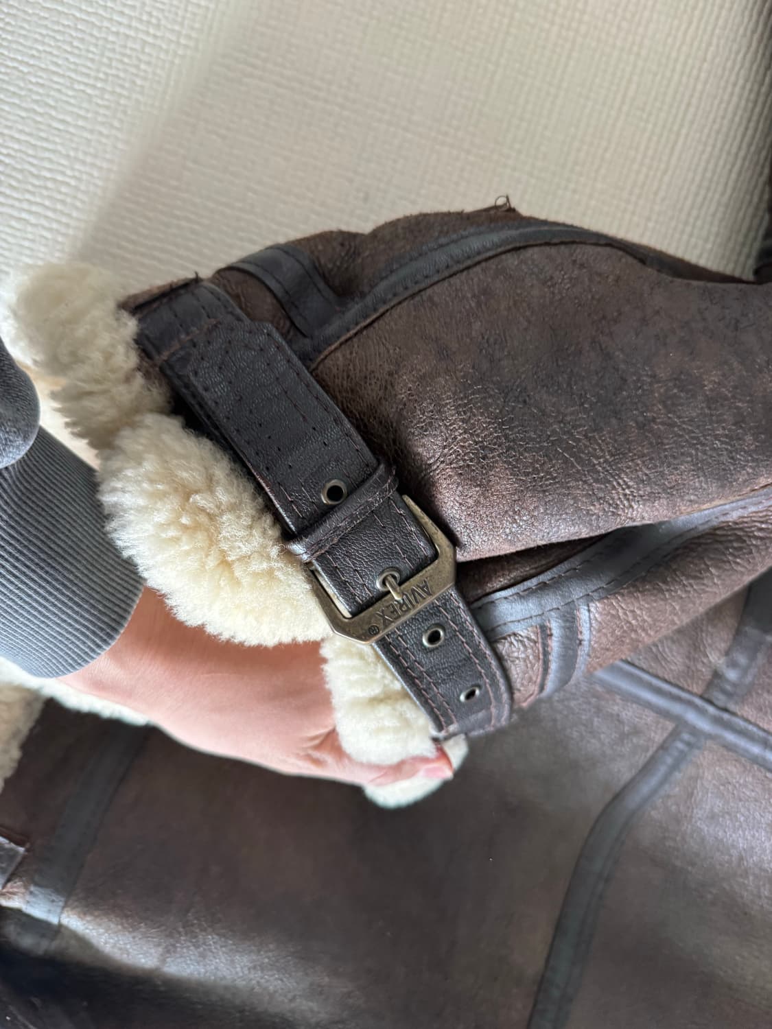 아비렉스 B3 무스탕 상품이미지10