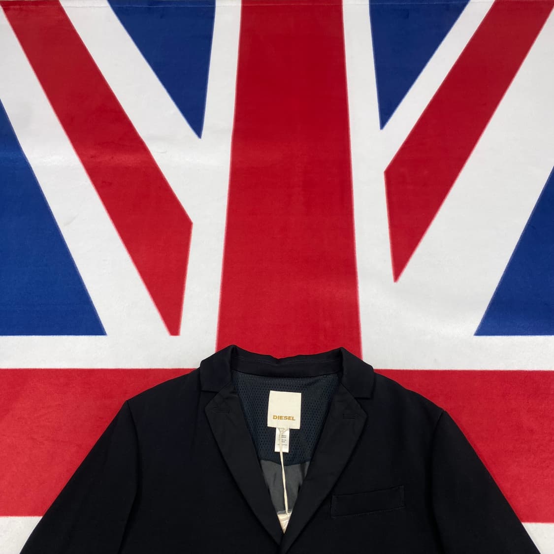 디젤 나일론라펠 블레이져자켓 L  상품이미지2