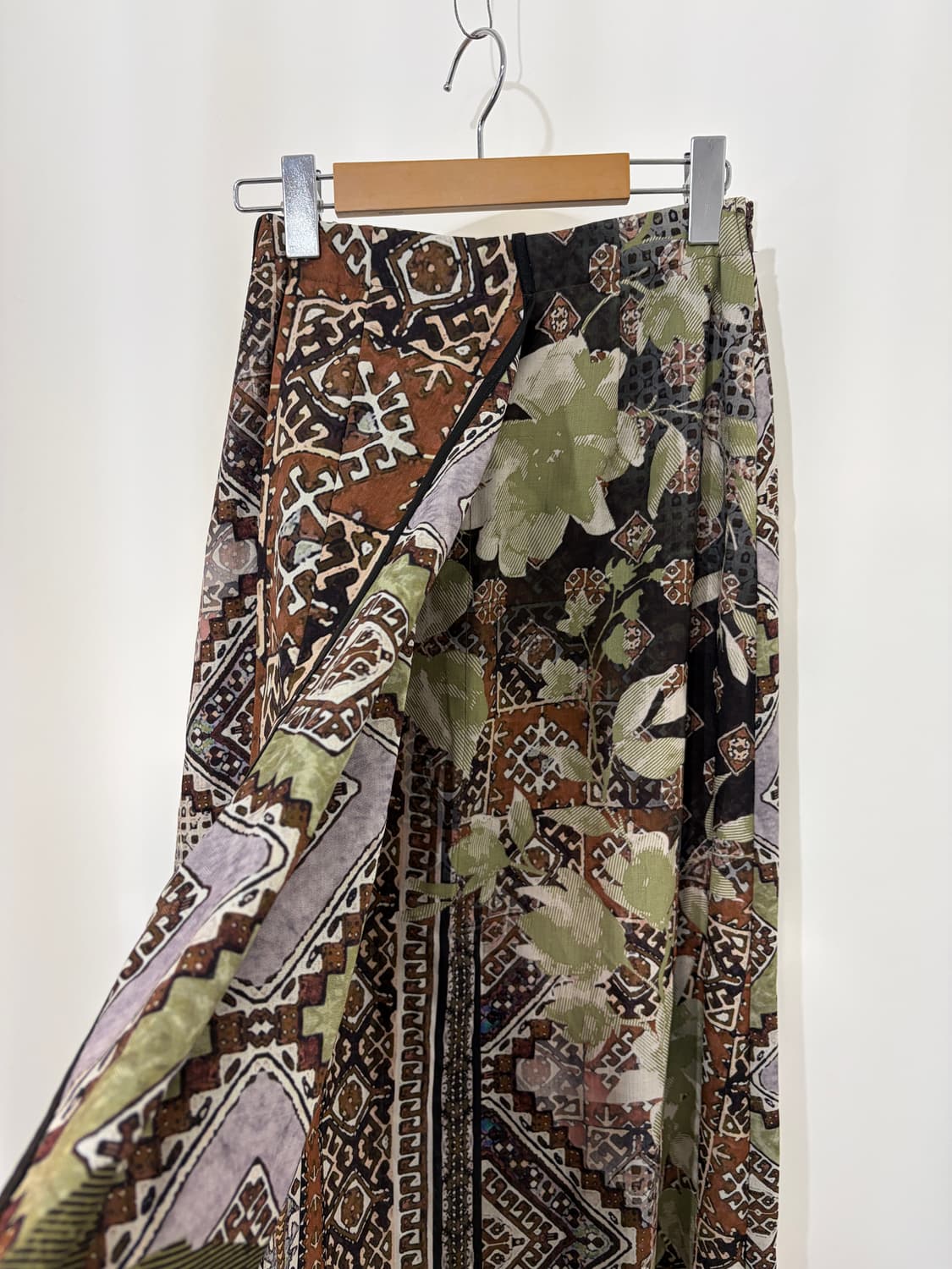 vintage pattern skirt 상품이미지3