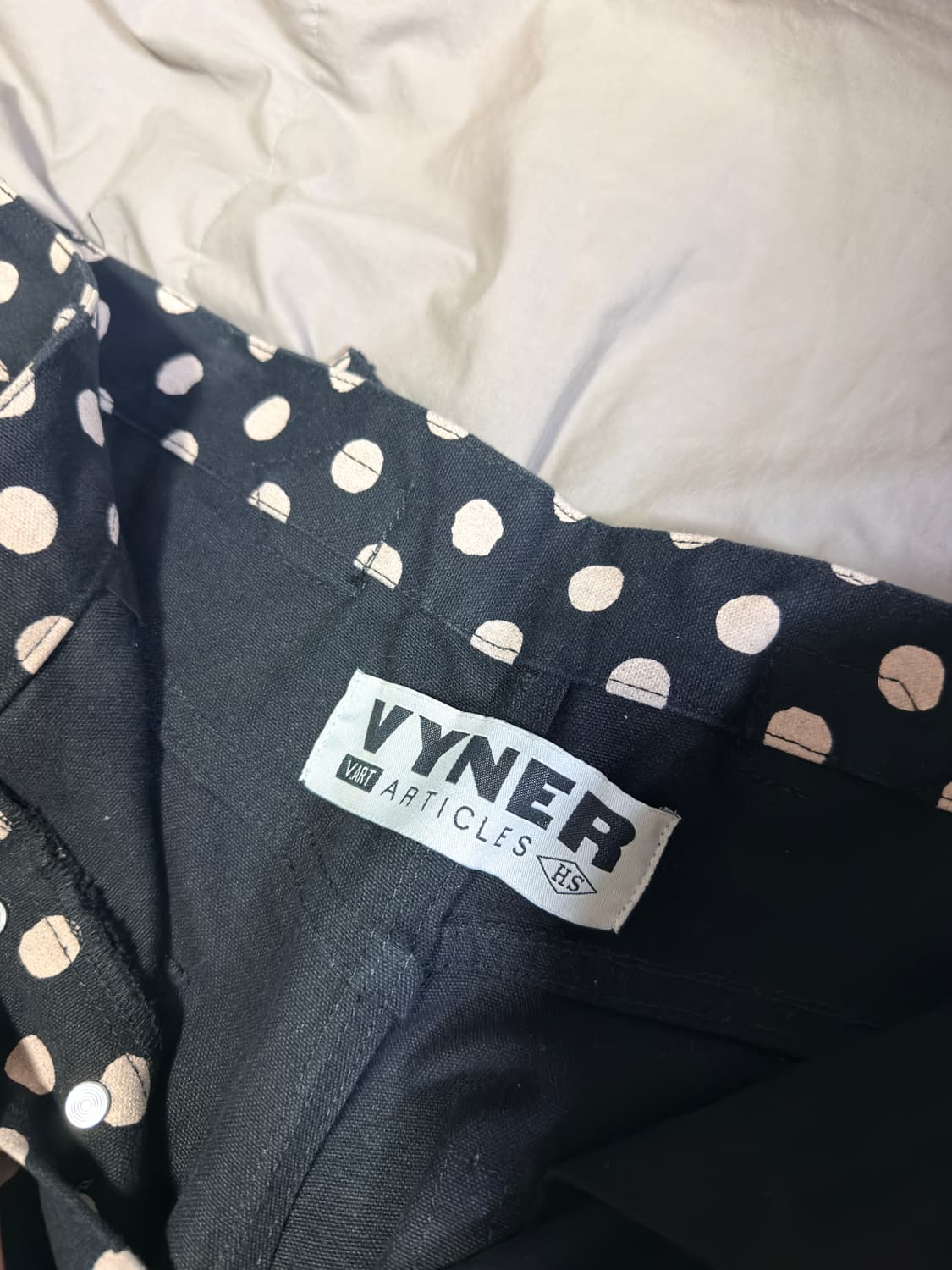 바이널 아티클스 폴카닷 팬츠 상품이미지5