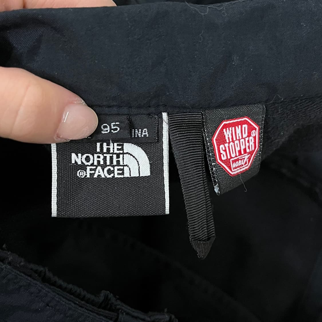 [정품/2XL] 노스페이스 블랙 기모 트레이닝 바지 b18 상품이미지5