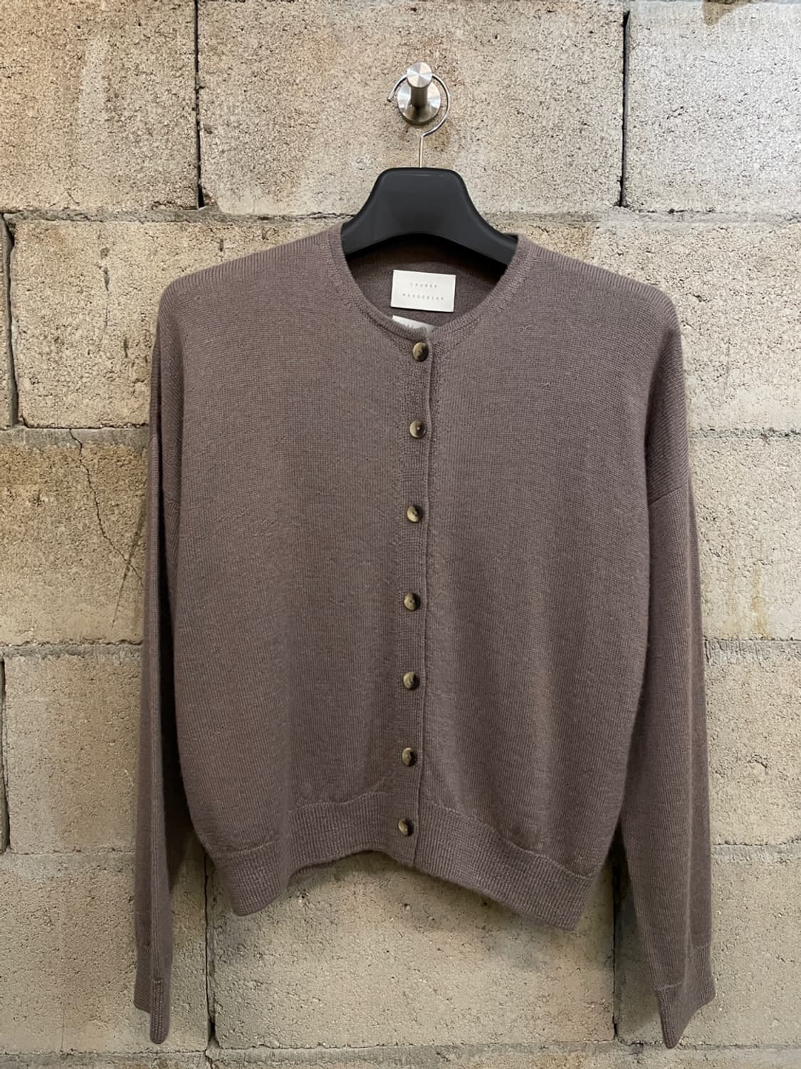 로렌 마누지안 알파카 가디건 상품이미지1