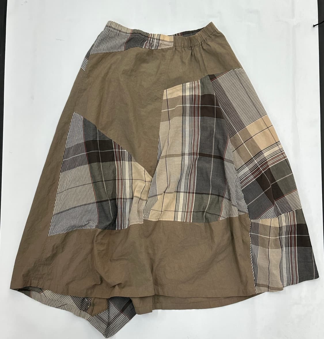 🥠아오이유우의 그런지 모리걸 코디세트 🥠 패치워크 니트 롱 스커트  상품이미지5